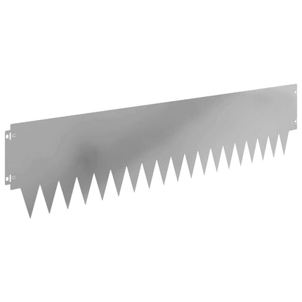 Plænekant 10 pcs 103 x 25 cm metal Sølv