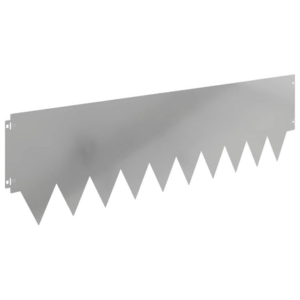 Plænekant 10 pcs 103 x 30 cm metal Sølv