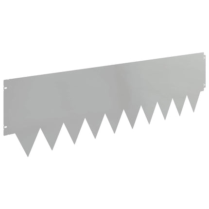 Plænekant 20 pcs 103 x 30 cm metal Sølv