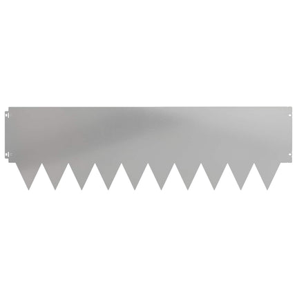 Plænekant 20 pcs 103 x 30 cm metal Sølv