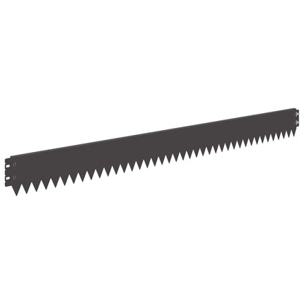 Plænekant 50 pcs 103 x 10 cm Stål Sort