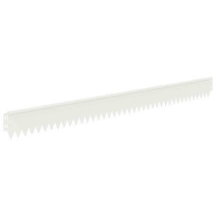 Plænekant 20 pcs 103 x 10 cm Stål Hvid