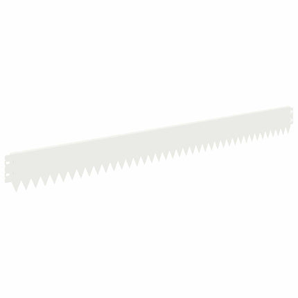 Plænekant 30 pcs 103 x 10 cm Stål Hvid