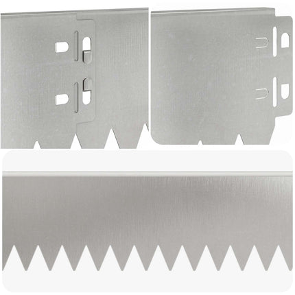 Plænekant 50 pcs 103 x 10 cm Stål Sølv