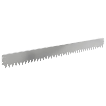 Plænekant 30 pcs 103 x 10 cm Stål Sølv