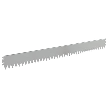 Plænekant 30 pcs 103 x 10 cm Stål Sølv