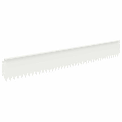 Plænekant 10 pcs 103 x 15 cm Stål Hvid