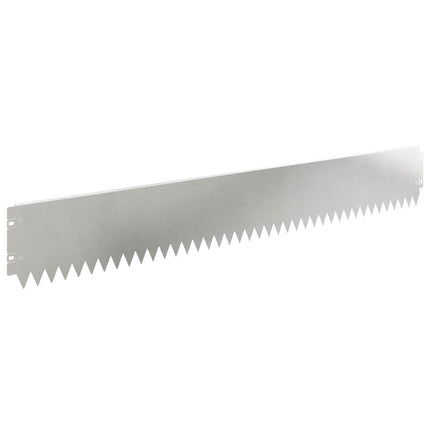 Plænekant 20 pcs 103 x 15 cm Stål Sølv