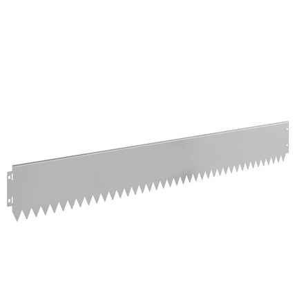 Plænekant 10 pcs 103 x 15 cm Stål Sølv