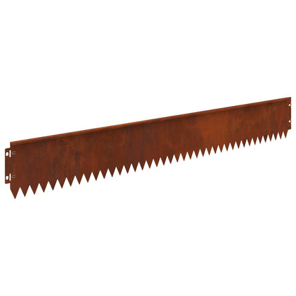 Plænekant 30 pcs 103 x 15 cm Stål Rusten