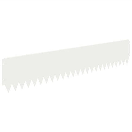 Plænekant 30 pcs 103 x 20 cm Stål Hvid