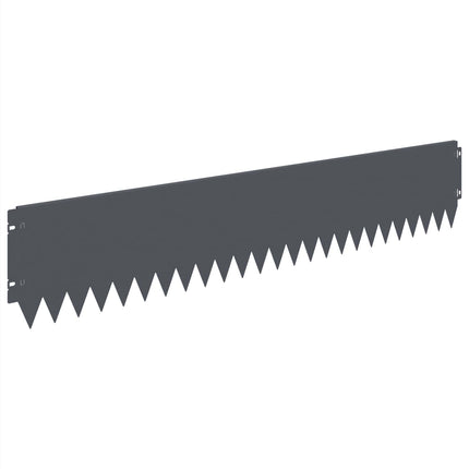 Plænekant 30 pcs 103 x 20 cm Stål Antracit