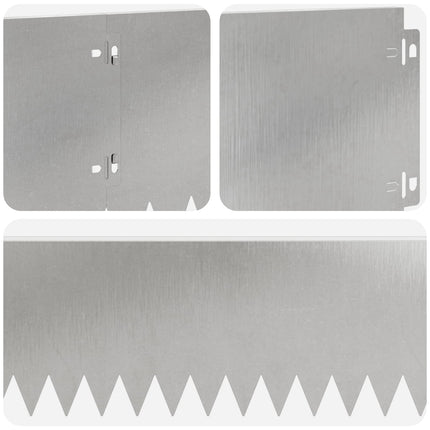 Plænekant 20 pcs 103 x 20 cm Stål Sølv