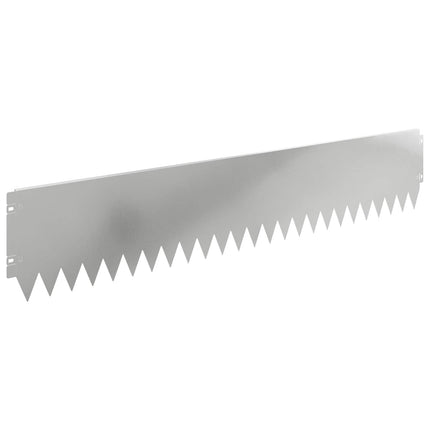 Plænekant 30 pcs 103 x 20 cm Stål Sølv
