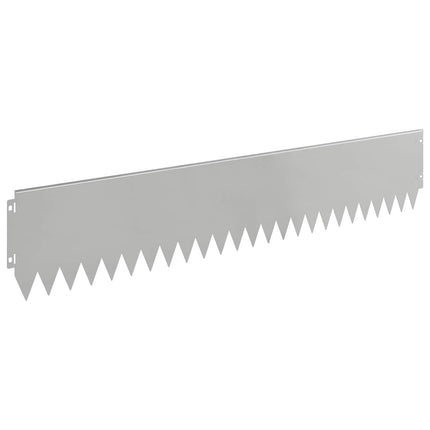 Plænekant 30 pcs 103 x 20 cm Stål Sølv