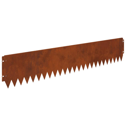 Plænekant 30 pcs 103 x 20 cm Stål Rusten