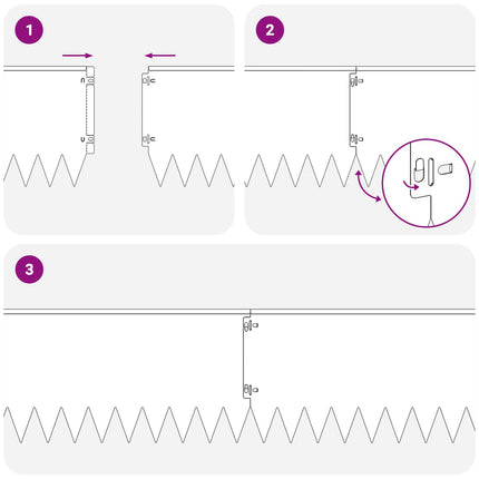 Plænekant 20 pcs 103 x 25 cm Stål Sort