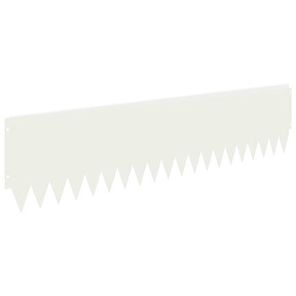 Plænekant 10 pcs 103 x 25 cm Stål Hvid