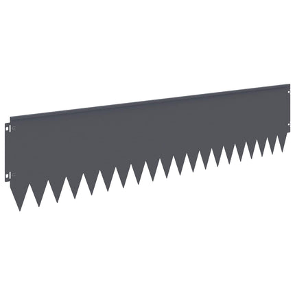 Plænekant 20 pcs 103 x 25 cm Stål Antracit