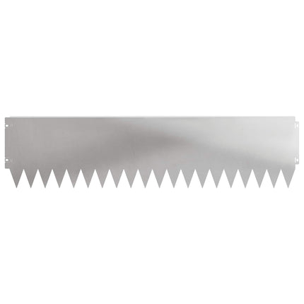 Plænekant 10 pcs 103 x 25 cm Stål Sølv