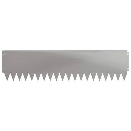 Plænekant 10 pcs 103 x 25 cm Stål Sølv