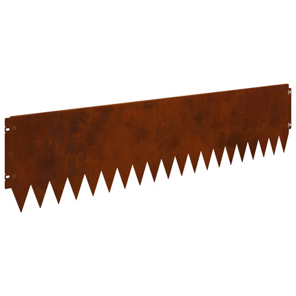 Plænekant 20 pcs 103 x 25 cm Stål Rusten