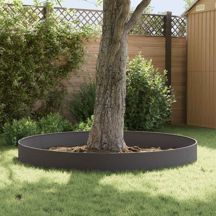 Plænekant 20 pcs 103 x 30 cm Stål Sort
