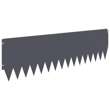 Plænekant 10 pcs 103 x 30 cm Stål Antracit