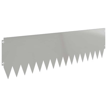 Plænekant 10 pcs 103 x 30 cm Stål Sølv