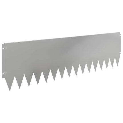 Plænekant 20 pcs 103 x 30 cm Stål Sølv