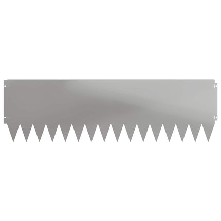 Plænekant 20 pcs 103 x 30 cm Stål Sølv