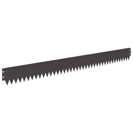 Plænekant 50 pcs 103 x 10 cm Stål Sort