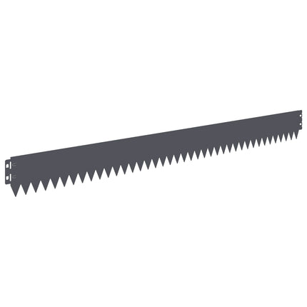 Plænekant 20 pcs 103 x 10 cm Stål Antracit