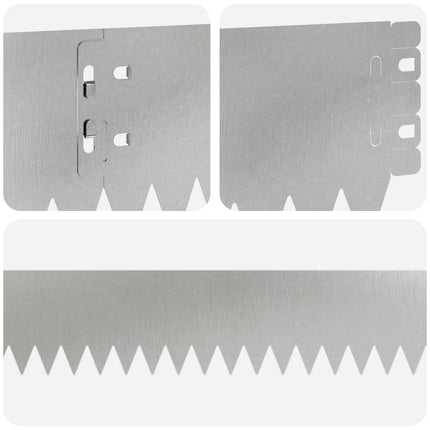 Plænekant 10 pcs 103 x 10 cm Stål Sølv