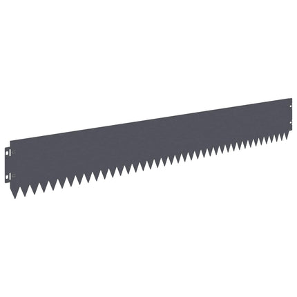Plænekant 30 stk. 103 x 15 cm Stål Antracit