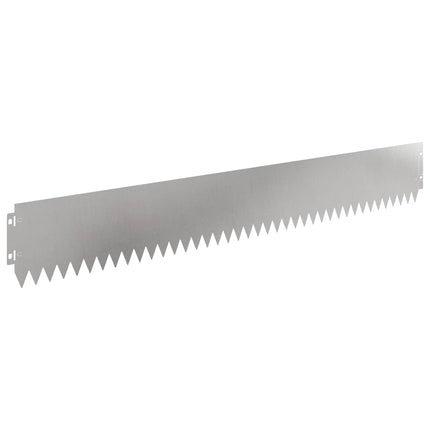 Plænekant 10 pcs 103 x 15 cm Stål Sølv