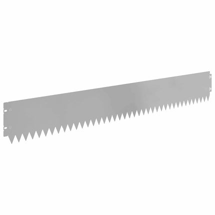 Plænekant 10 pcs 103 x 15 cm Stål Sølv