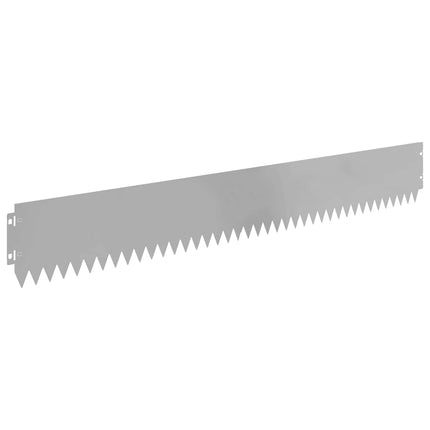 Plænekant 20 pcs 103 x 15 cm Stål Sølv