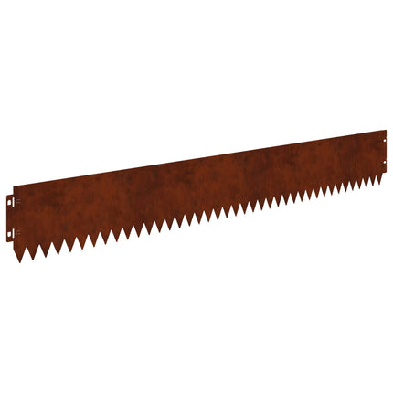 Plænekant 30 pcs 103 x 15 cm Stål Rusten