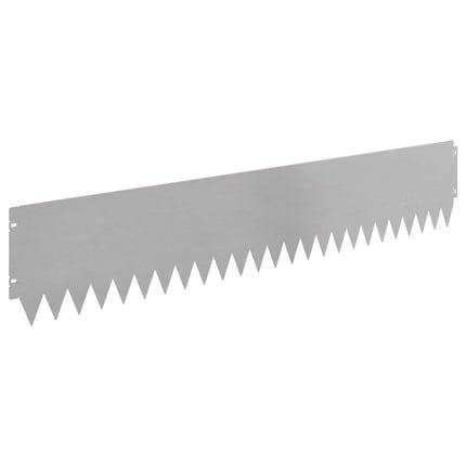 Plænekant 20 pcs 103 x 20 cm Stål Sølv