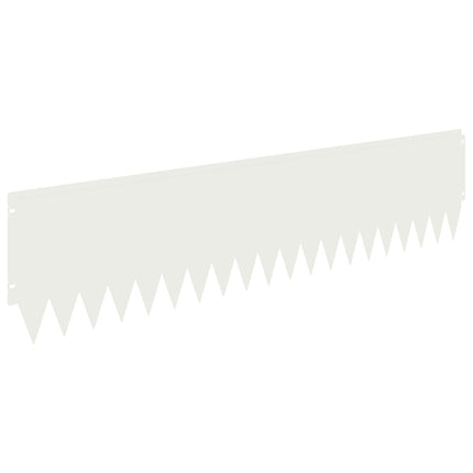 Plænekant 10 pcs 103 x 25 cm Stål Hvid