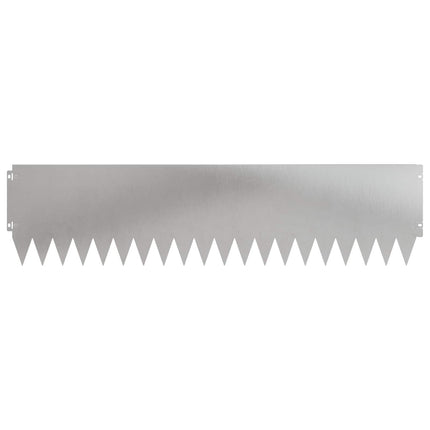 Plænekant 20 pcs 103 x 25 cm Stål Sølv