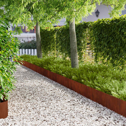 Plænekant 10 pcs 103 x 25 cm Stål Rusten