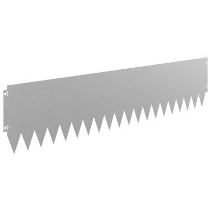 Plænekant 10 pcs 103 x 25 cm Stål Rusten