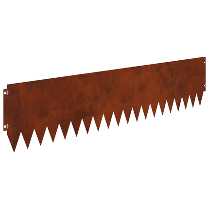 Plænekant 20 pcs 103 x 25 cm Stål Rusten