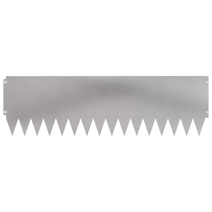 Plænekant 10 pcs 103 x 30 cm Stål Sølv