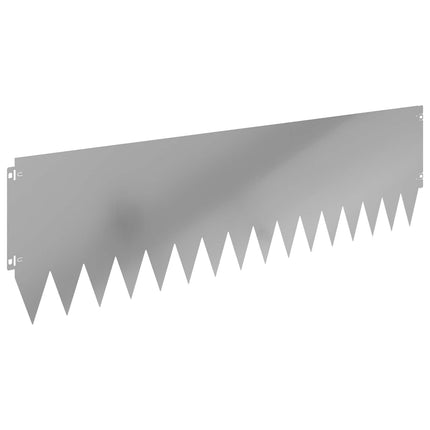 Plænekant 20 pcs 103 x 30 cm Stål Sølv