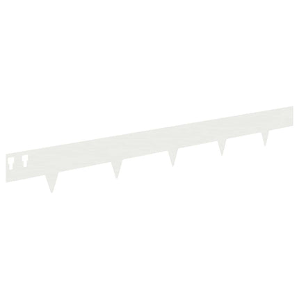 Plænekant 20 pcs 100 x 12 cm Stål Hvid