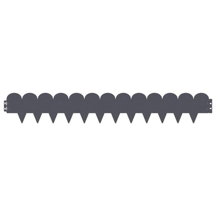 Plænekant 50 pcs 103 x 15 cm Stål Antracit