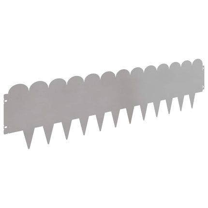 Plænekant 20 pcs 103 x 25 cm Stål Sølv